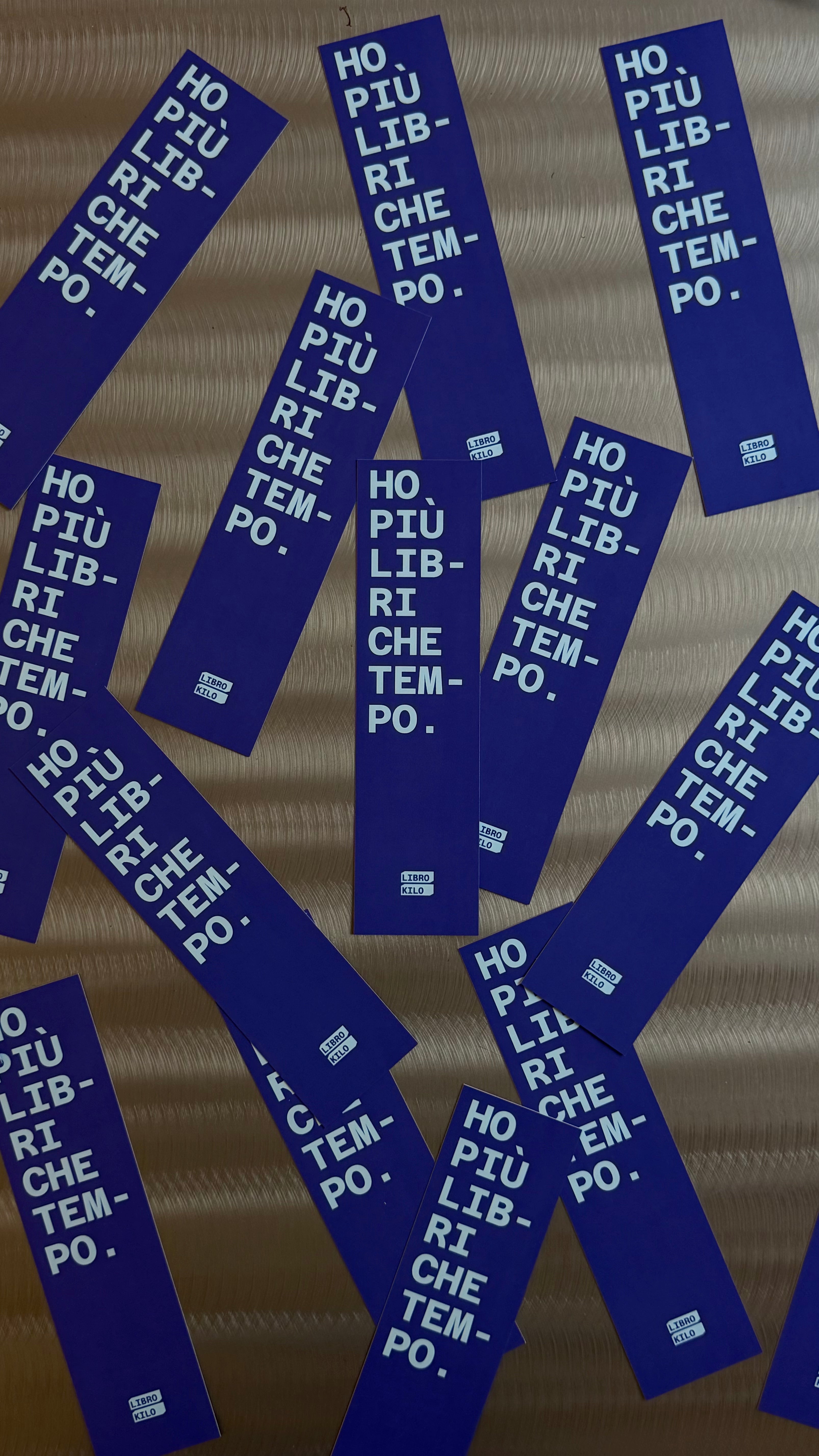 Ho più libri che tempo.