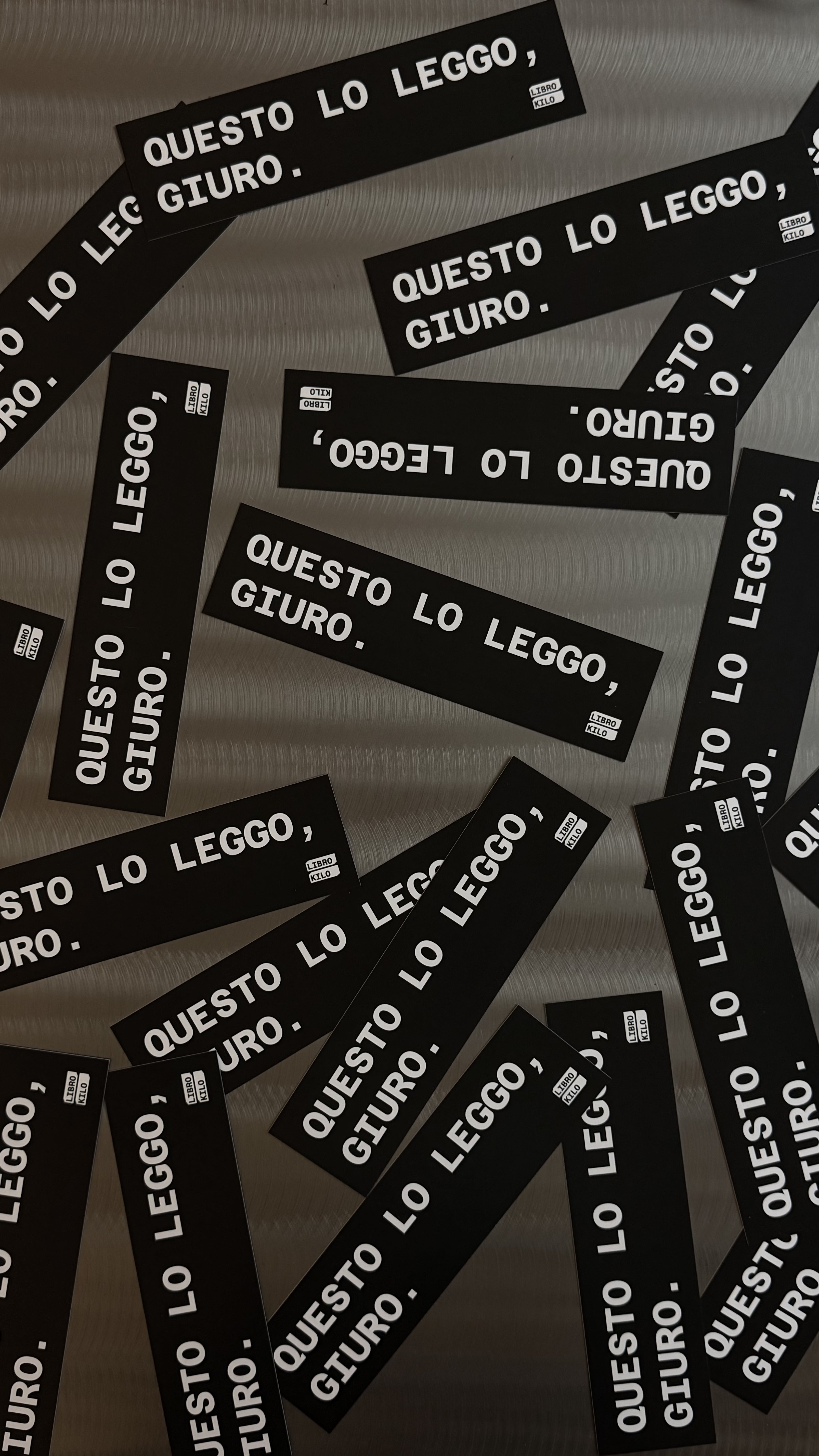 Questo lo leggo, giuro.