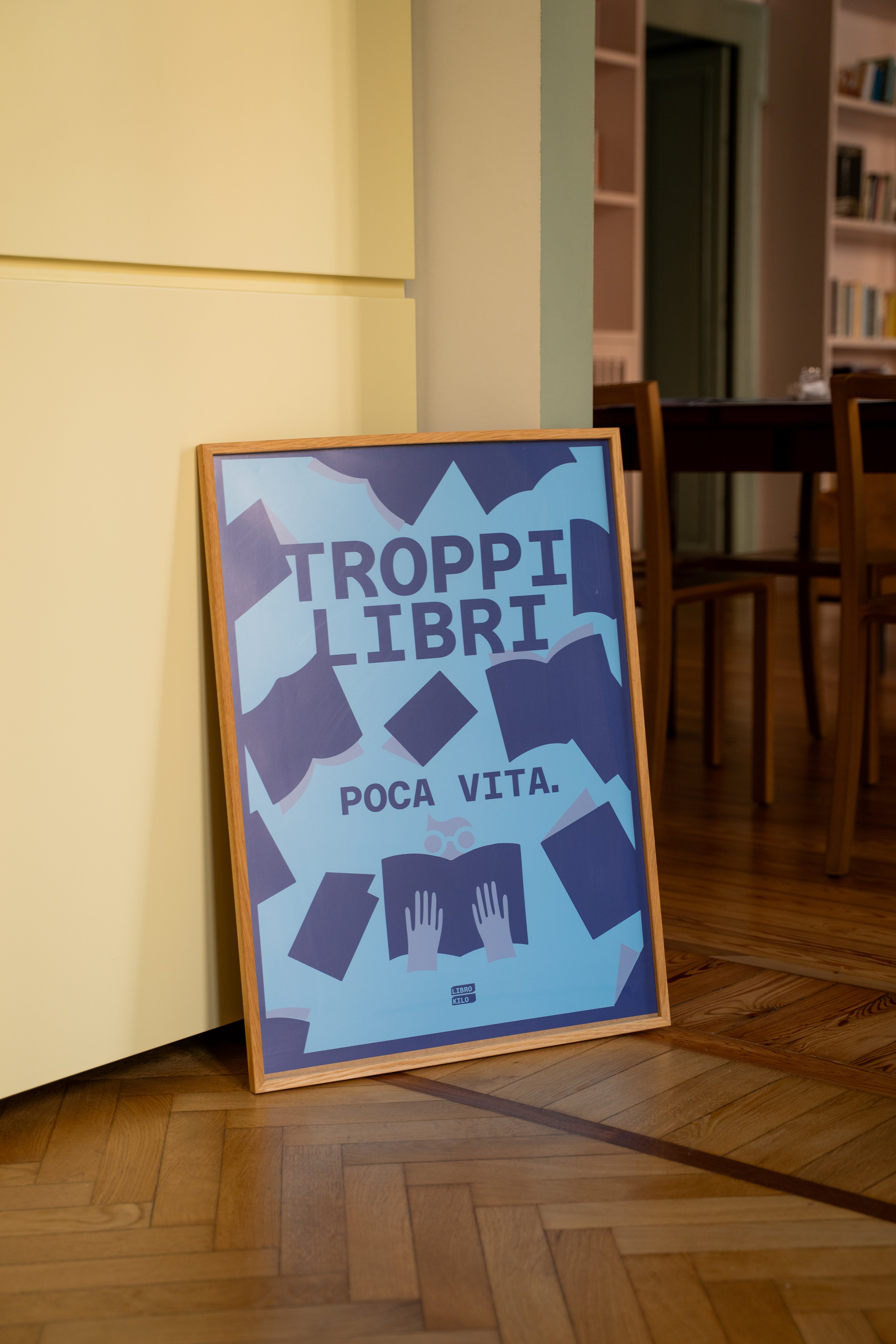 Poster Troppi libri Small